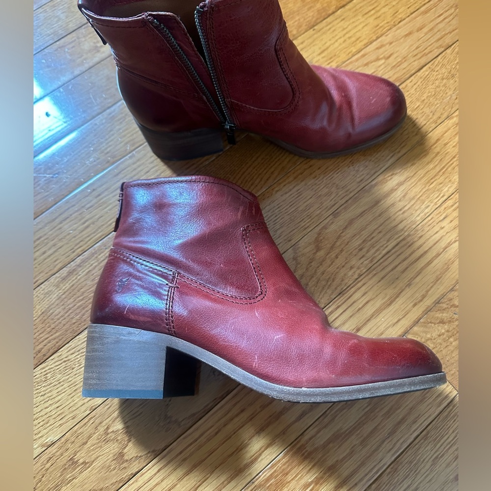 Frye leather Booties